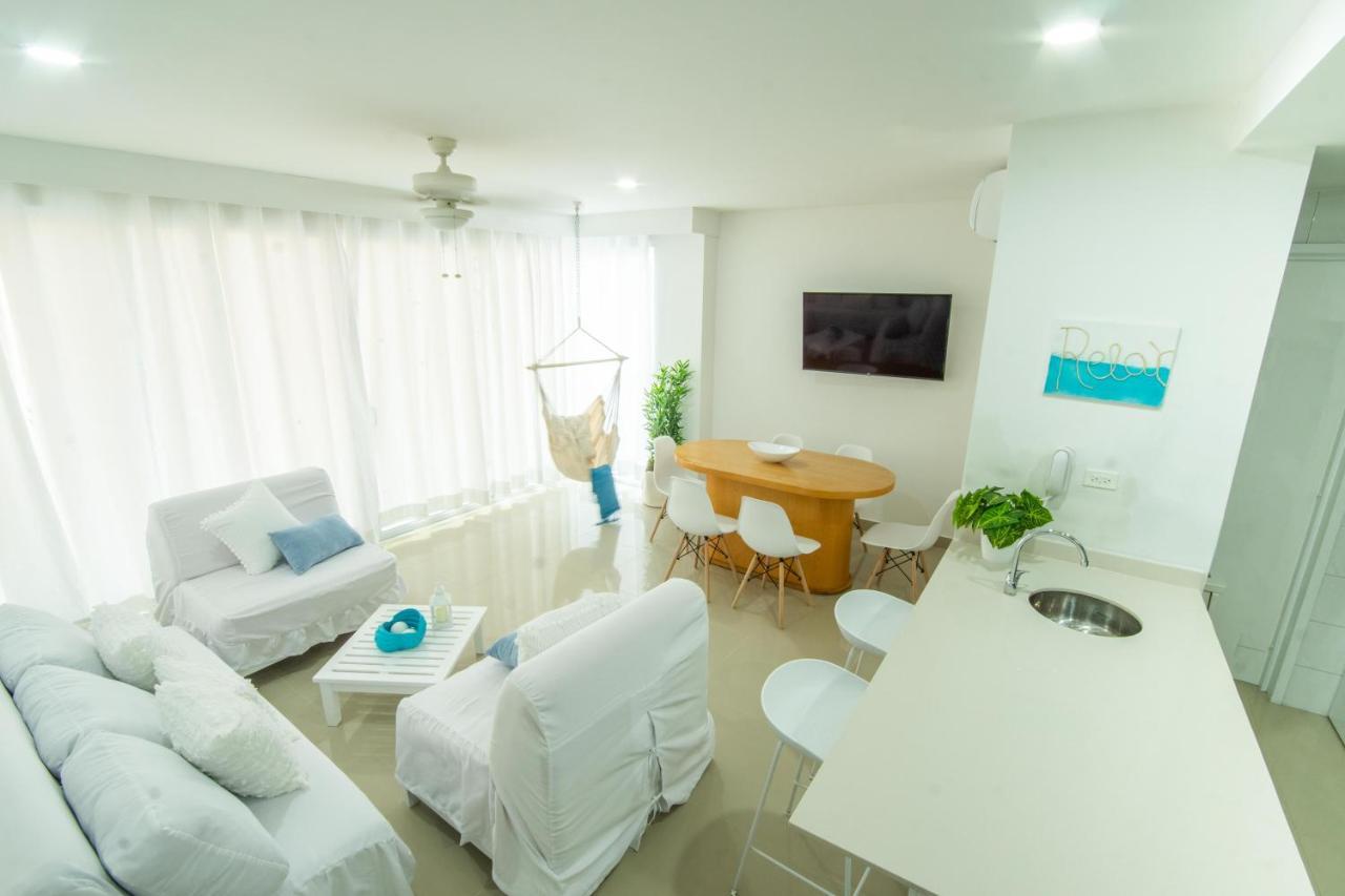 Hermoso Apartamento En La Playa Cartagena  Exterior foto